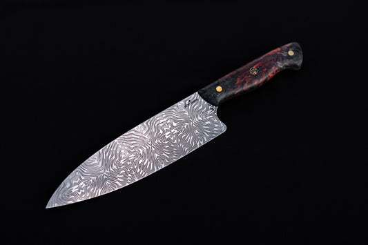 Chef. Mosaic Damascus