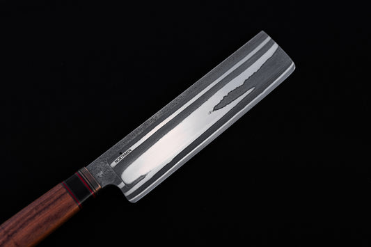 Nakiri. Damascus San Mai - M390 Core